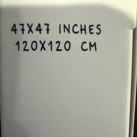 Tiny Twinkle swaddle blanket, trees/forest, soft and gentle, 47x47 - Picture 5 of 6